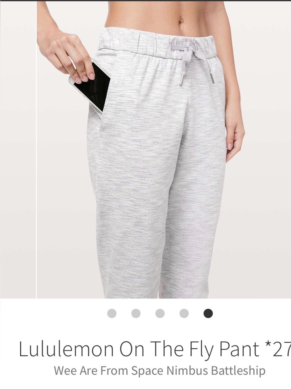 Lululemon Pant On The Fly Jogger  women's  size 12 - Picture 2 of 11